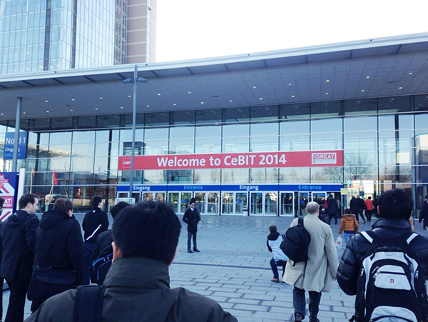 月博精彩亮相德国汉诺威CeBIT 2014(图1)